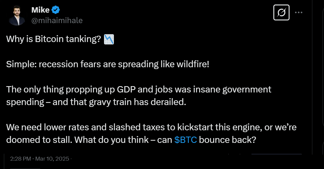 Potential Bitcoin price fall to $65K ‘irrelevant’ since central bank liquidity is coming — Analyst