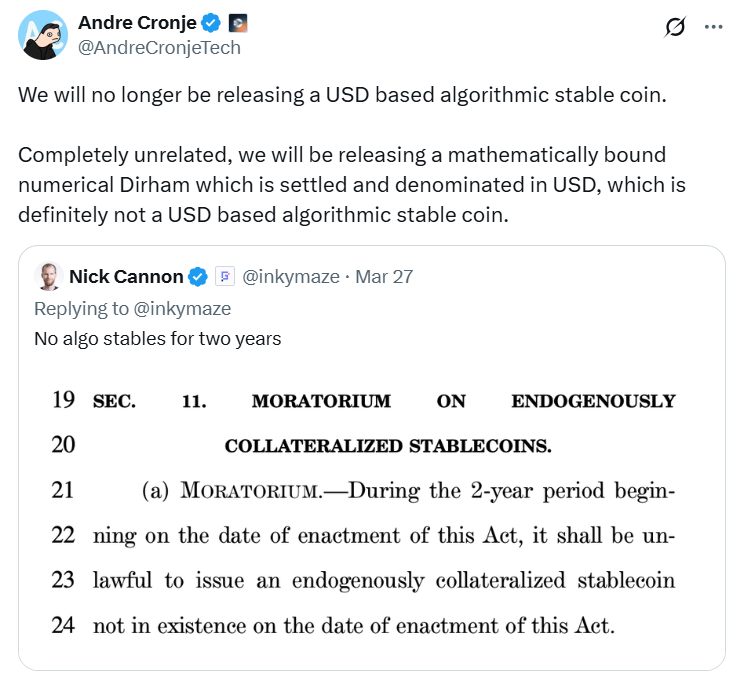 Sonic Labs ditch algorithmic USD stablecoin for UAE dirham alternative