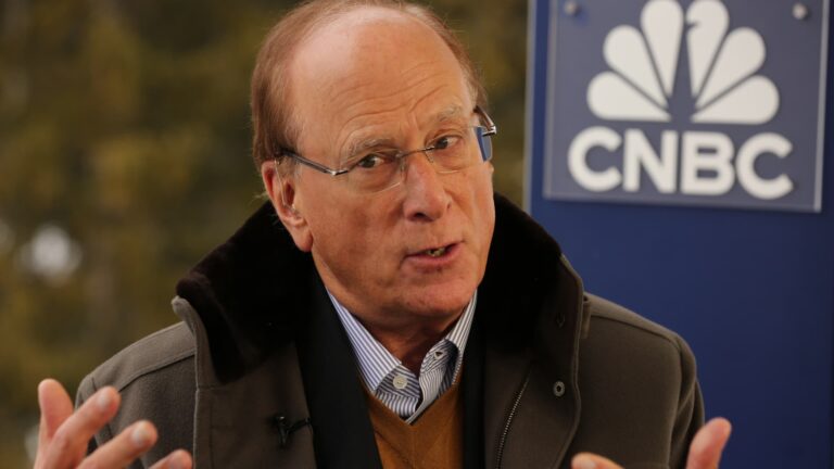 BlackRock CEO Larry Fink says protectionism 'has returned with force'