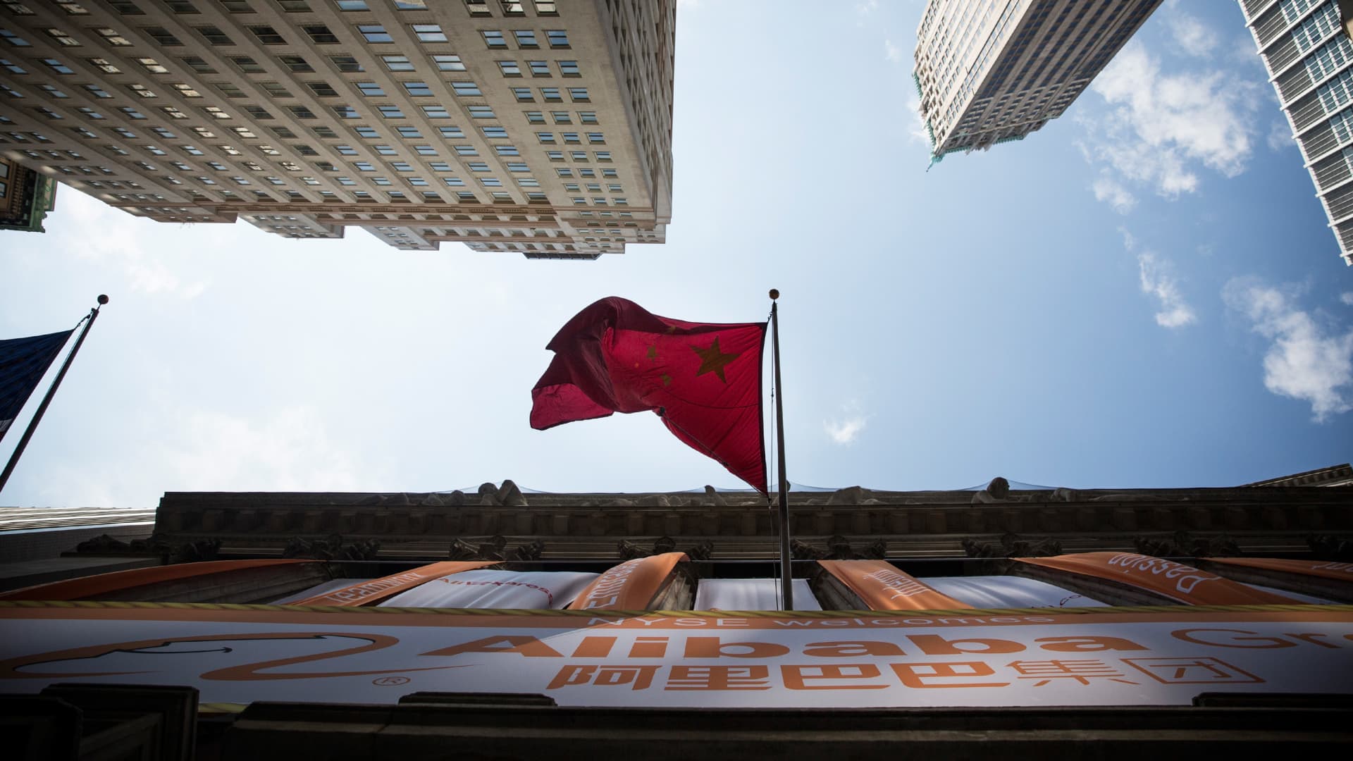 Hang Seng tech index slides into correction territory after strong rally as tariff worries sour mood