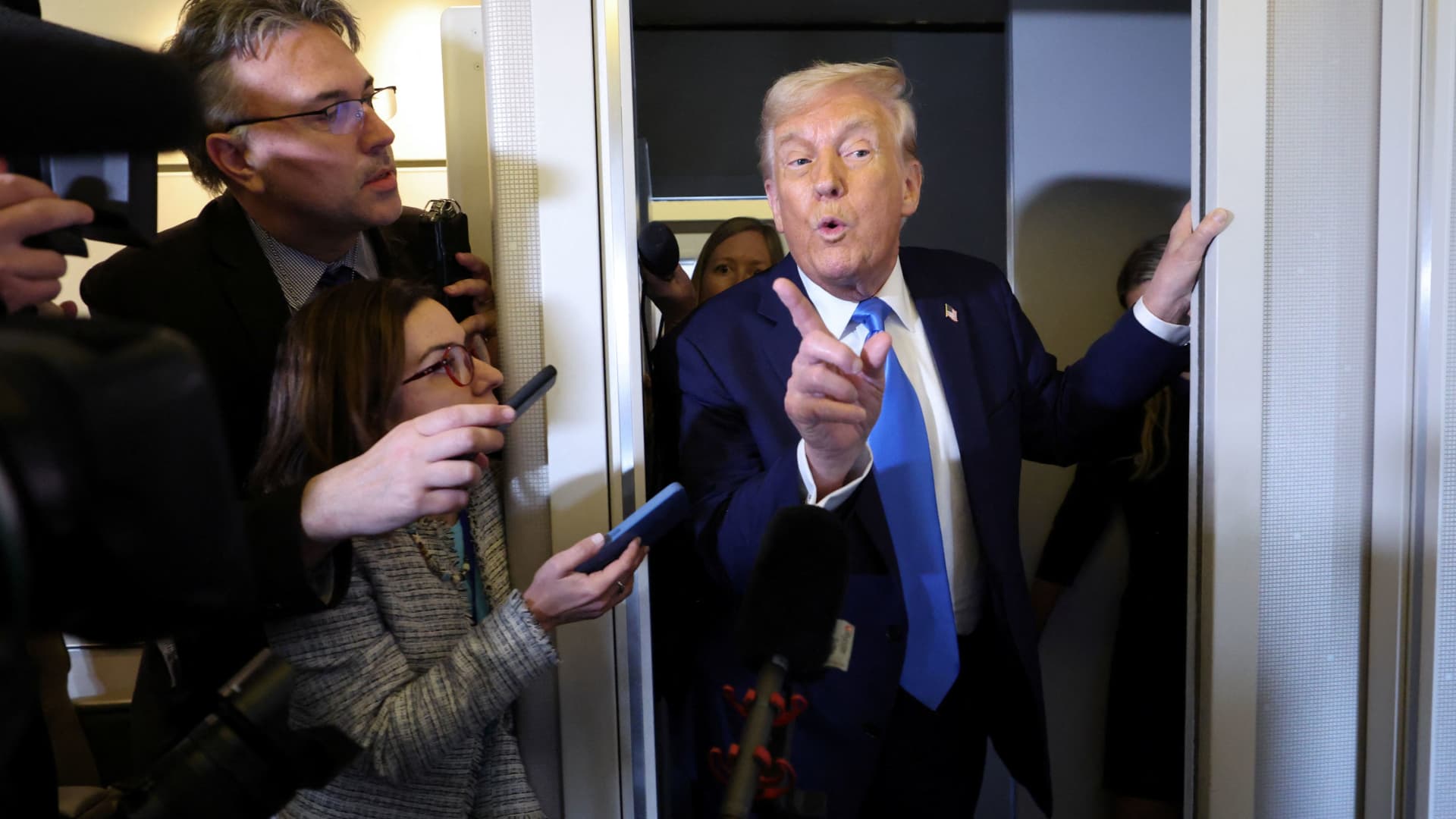 First-quarter GDP growth will be just 0.3% as tariffs stoke stagflation conditions, says CNBC survey