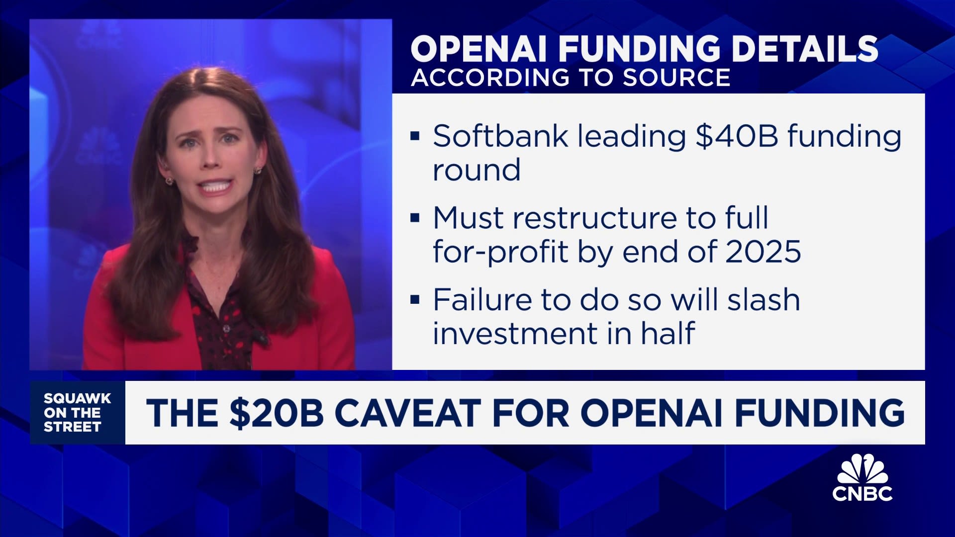 OpenAI must restructure to full for-profit by end of year in order to get full Softbank funding