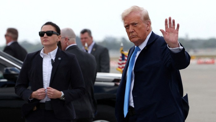 Trump says he is ‘not joking’ about seeking a third term in office