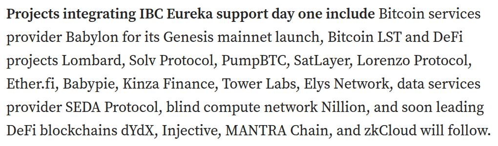 Cosmos launches Eureka to connect Ethereum and IBC networks