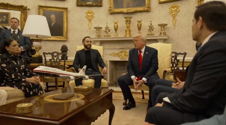 Bitcoin takes back seat as Trump, Bukele focus on trade and immigration