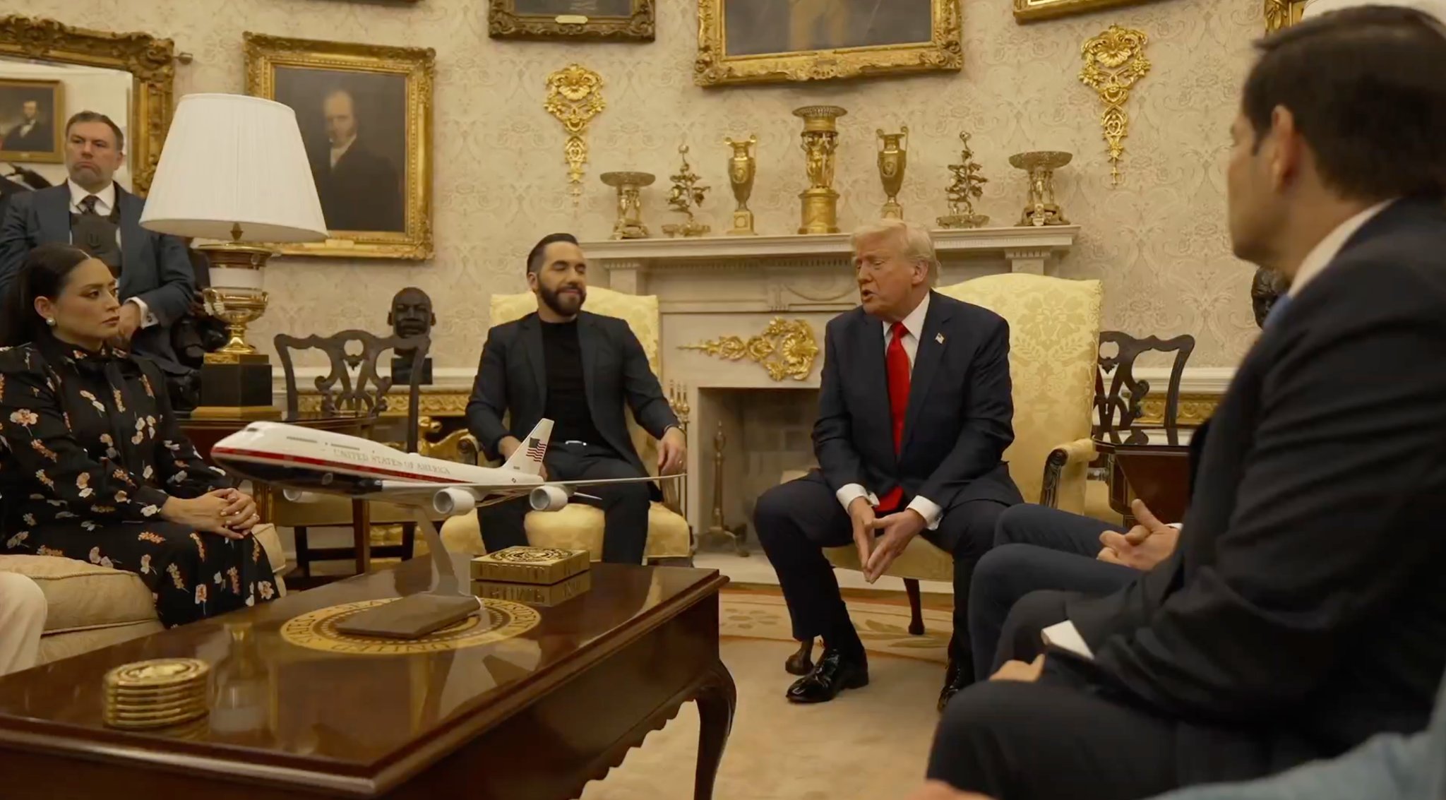 Bitcoin takes back seat as Trump, Bukele focus on trade and immigration