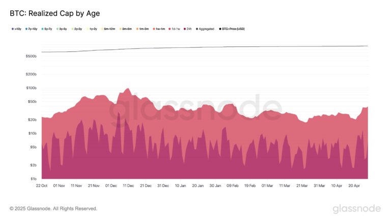 Bitcoin 'hot supply' nears $40B as new investors flood in at $95K