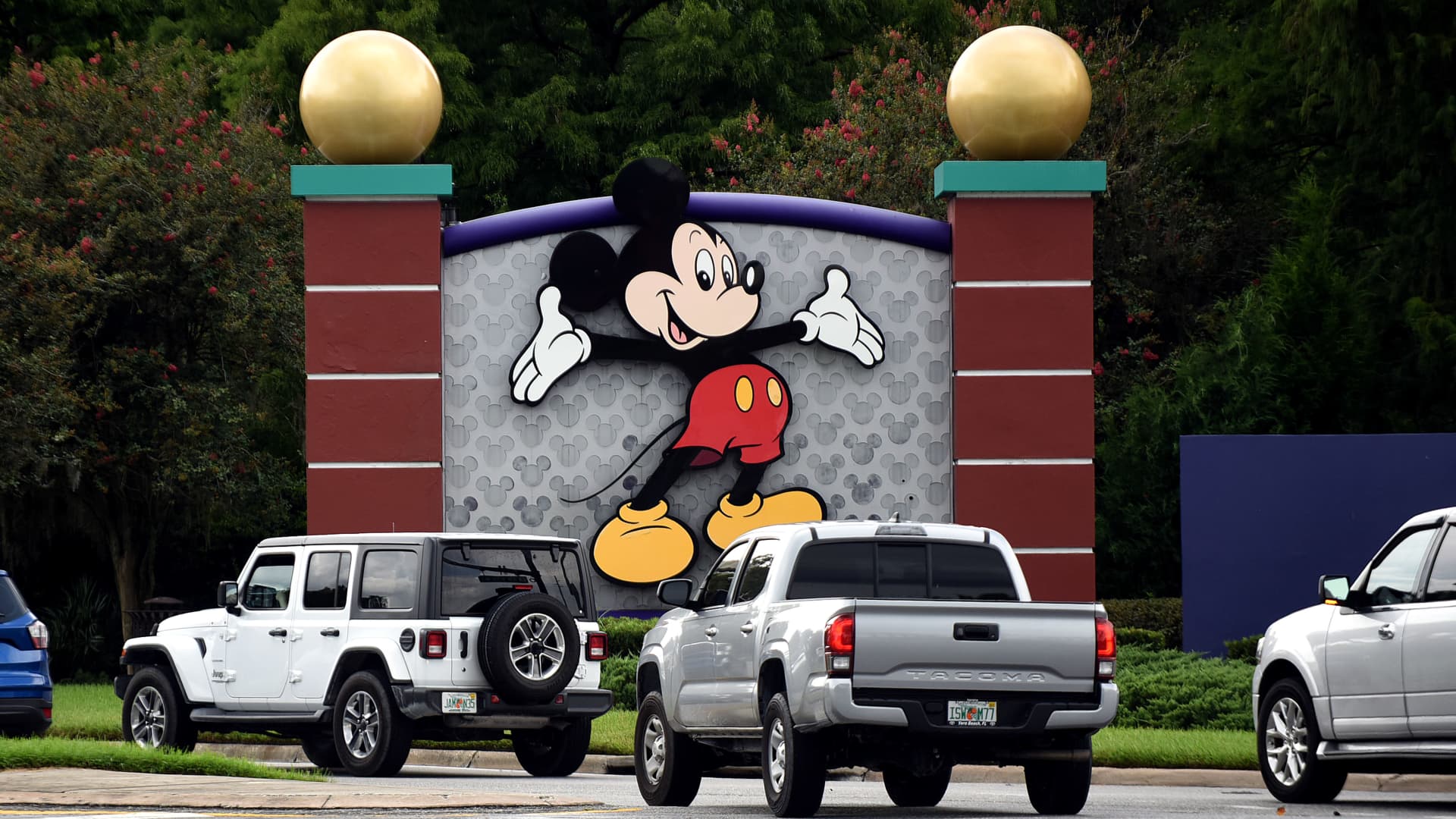 Slowdown in tourists coming to the U.S. puts Disney's theme park magic at risk
