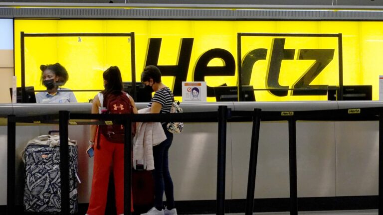 Stocks making the biggest moves midday: Hertz, Nvidia, Amazon, Apple and more