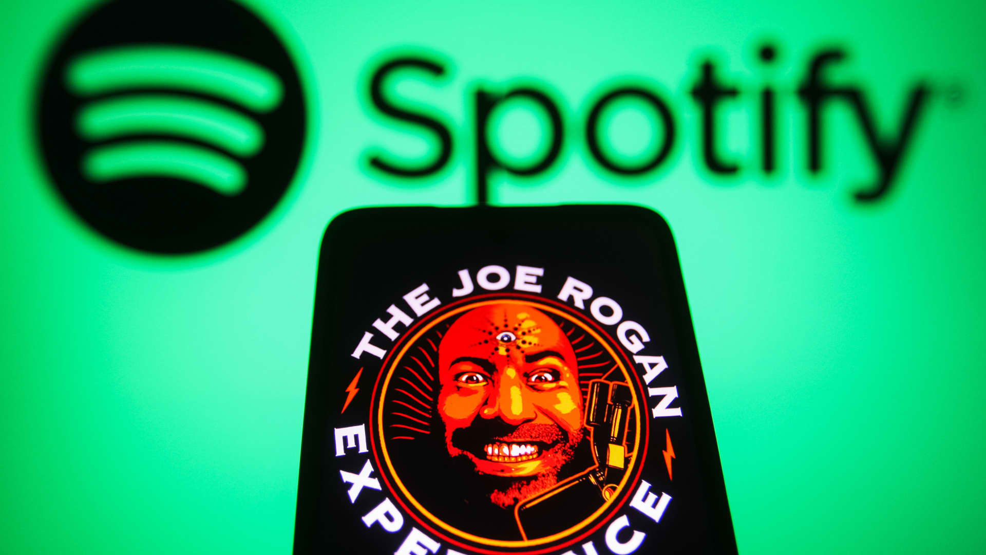 Spotify paid more than $100 million to podcasts in the first quarter, including Joe Rogan, Alex Cooper and Theo Von