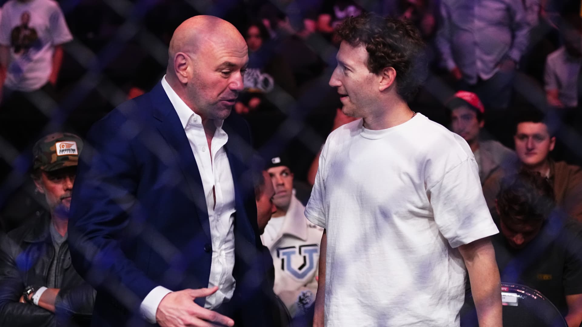 UFC signs wide-ranging sponsorship deal with Meta, bringing Mark Zuckerberg closer to Dana White