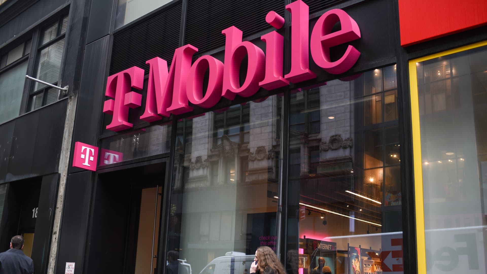 Stocks making the biggest moves midday: T-Mobile, Alphabet, Tesla, Intel, Saia and more