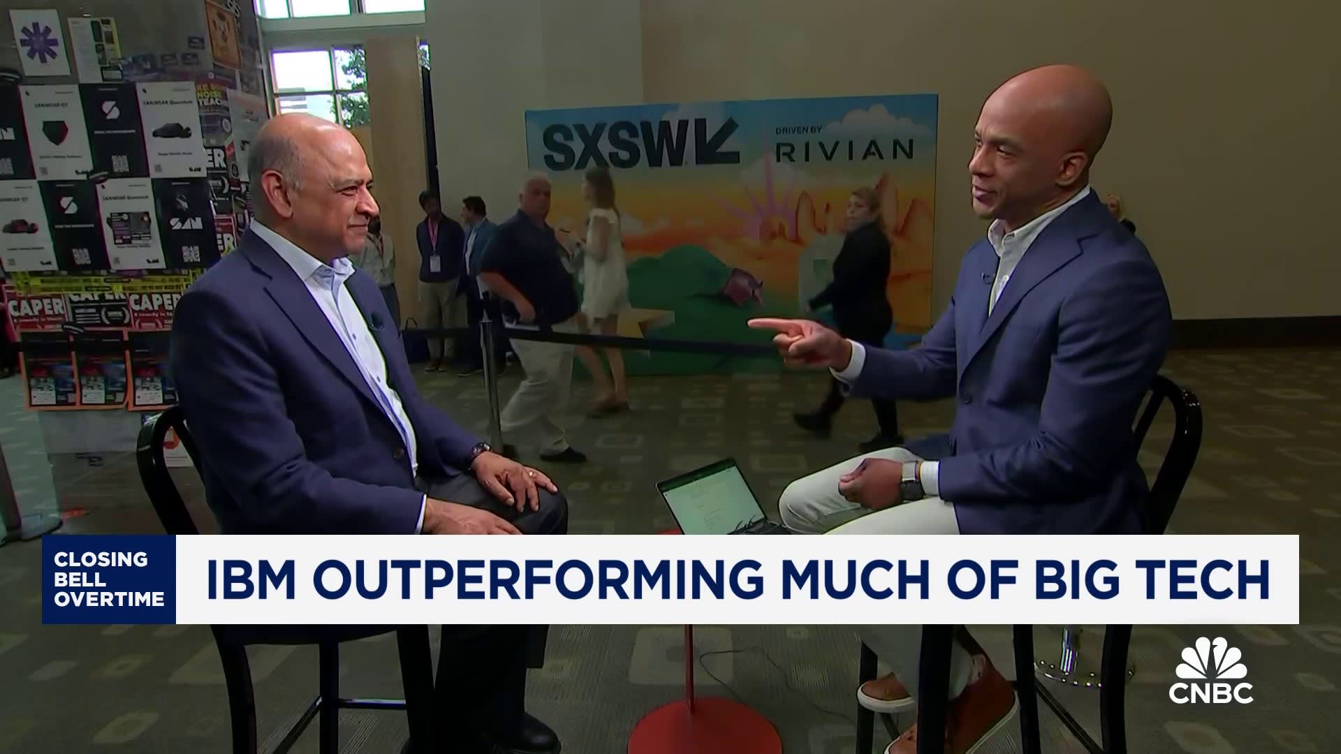 Uncertainty is the market is 'short-term', says IBM CEO Krishna