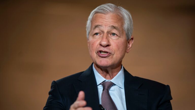 JPMorgan CEO Jamie Dimon says Trump tariffs will boost inflation, slow an already weakening U.S. economy