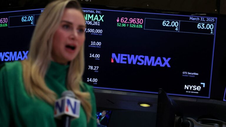 What's behind the enormous pop in shares of media meme stock Newsmax