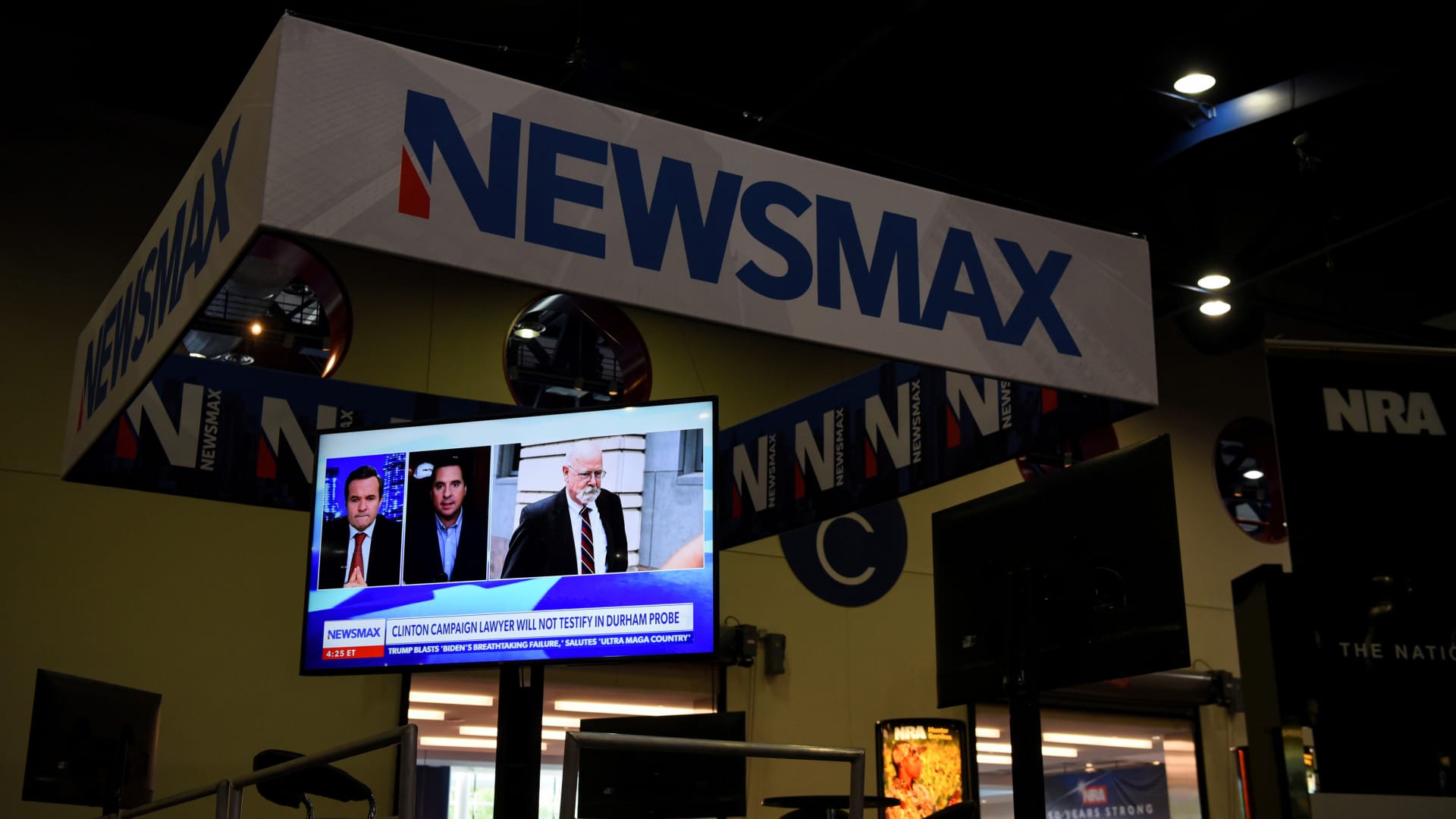 Conservative cable channel Newsmax shares plunge more than 70% after a dizzying 2-day surge