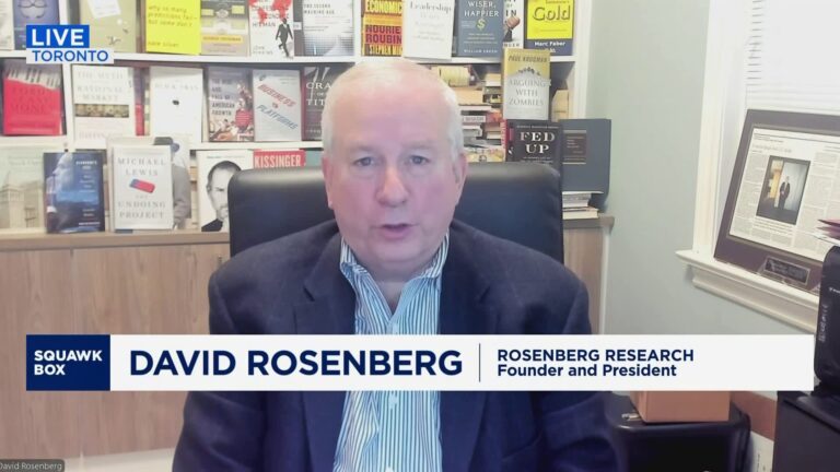 "Absolutely nothing good coming out" of Trump tariff announcement, veteran economist Rosenberg says