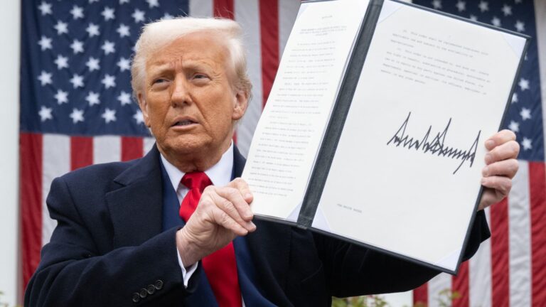 What Trump says he's trying to accomplish with tariffs