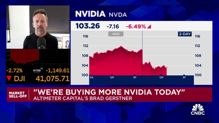 Altimeter CEO Brad Gerstner is buying Nvidia