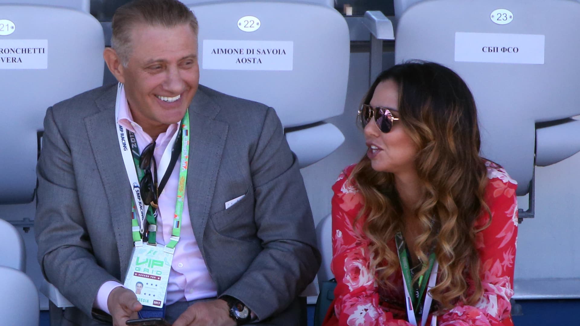 Trump administration lifts sanctions on wife of Putin ally Boris Rotenberg