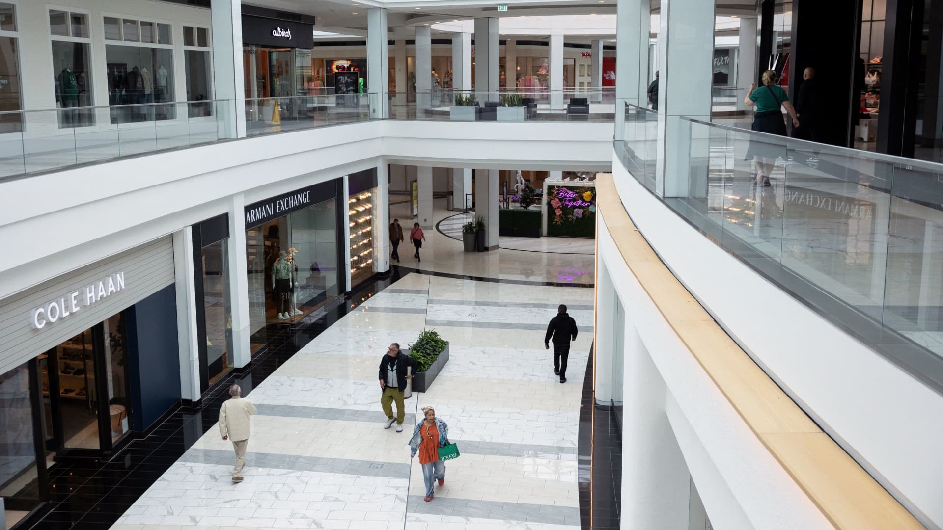 Consumer spending is up big in early April as people buy in anticipation of tariffs