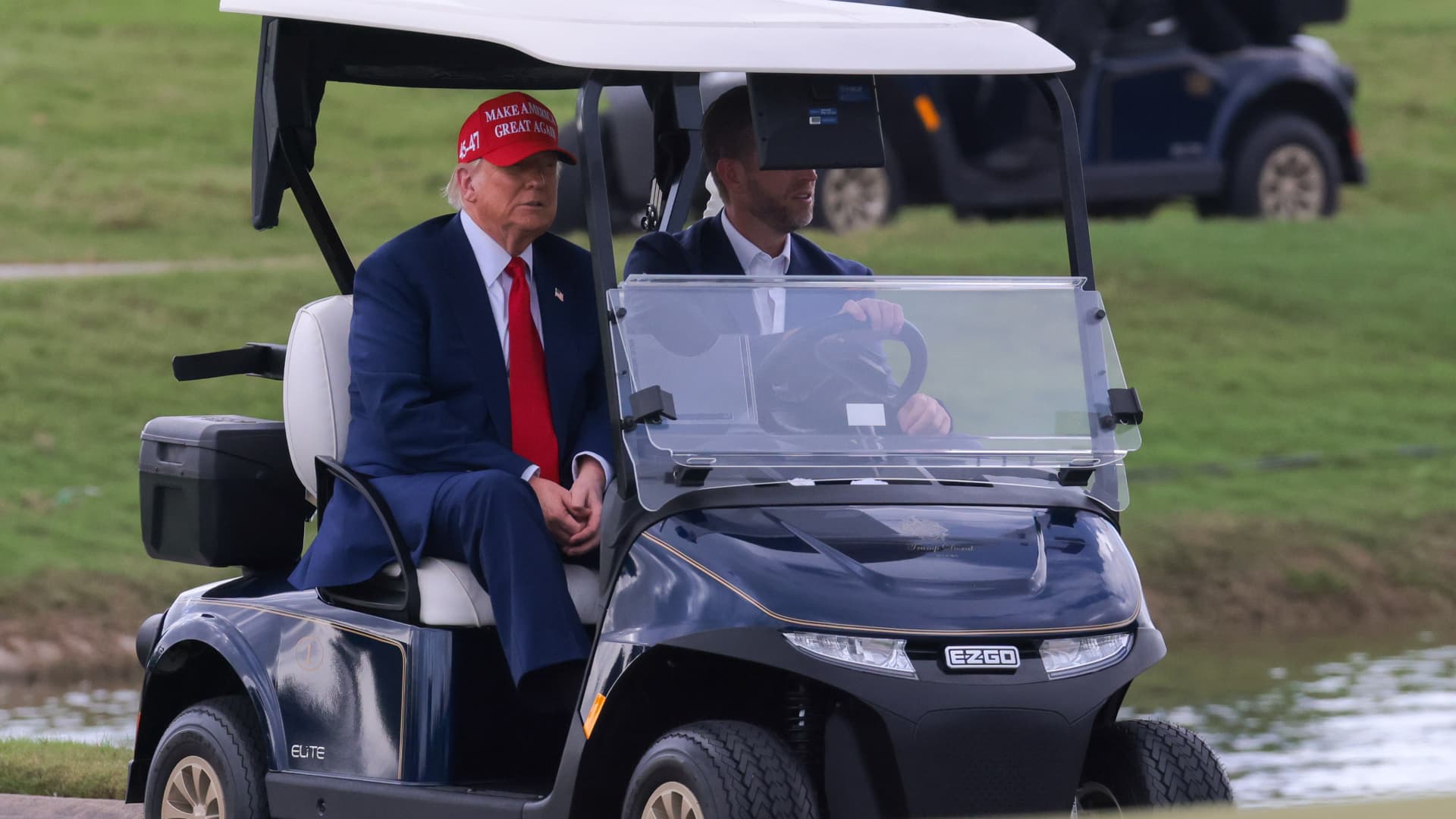 Trump's second-favorite set of wheels, the golf cart, is in its own trade war