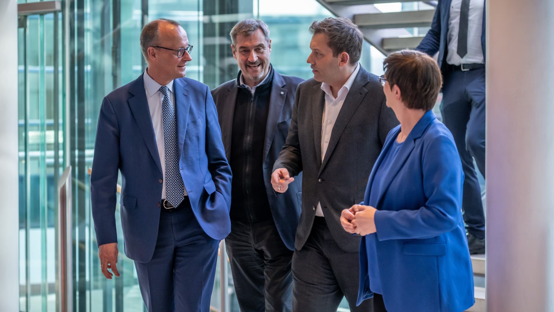 German centrist parties reach coalition deal as Trump tariffs loom over Europe