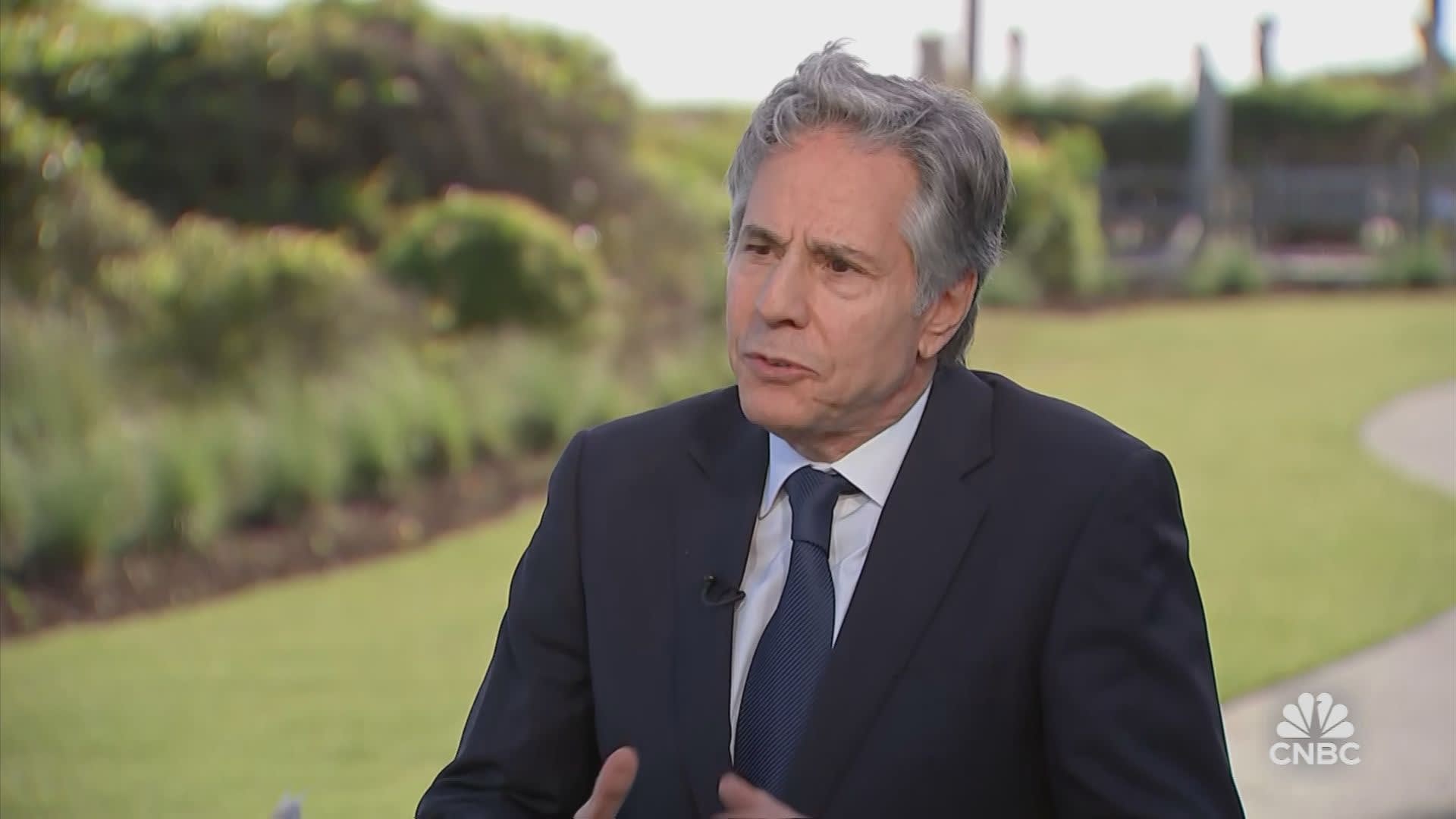 Watch CNBC's full interview with former Secretary of State Antony Blinken