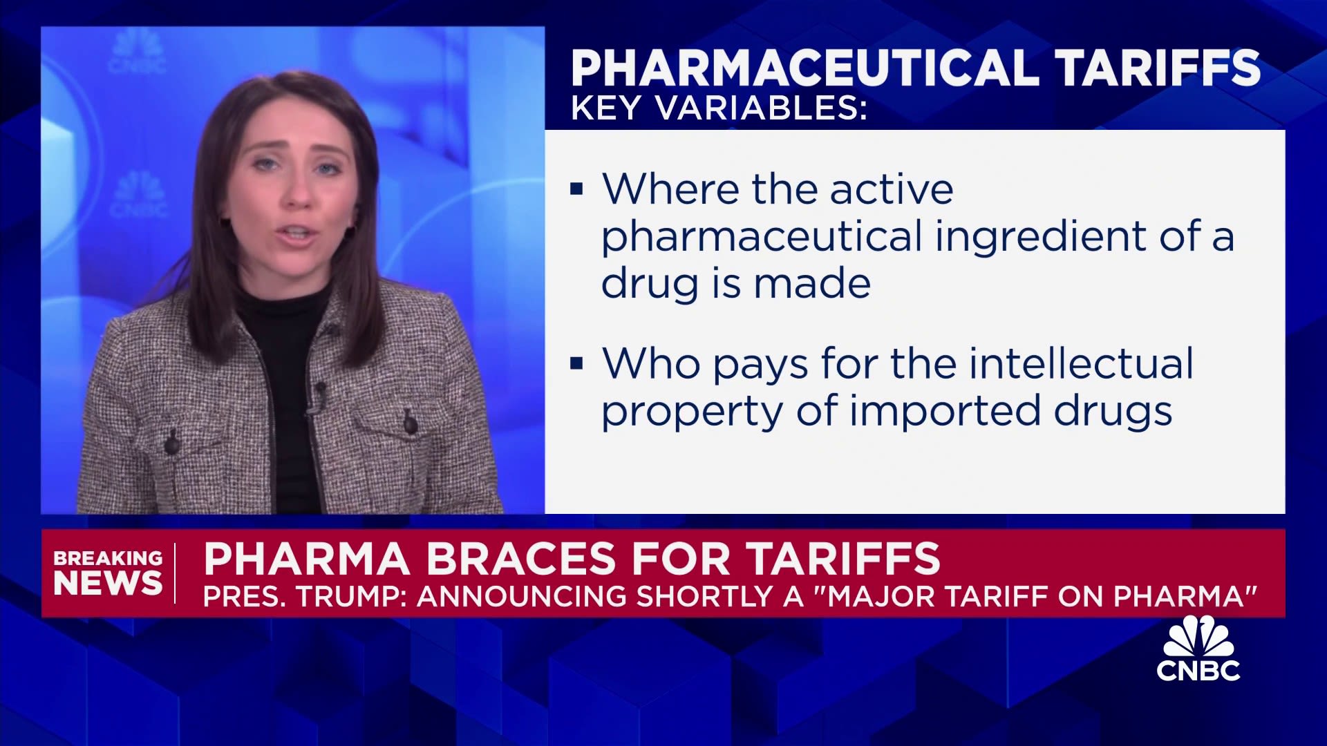 Pharmaceuticals brace for tariffs