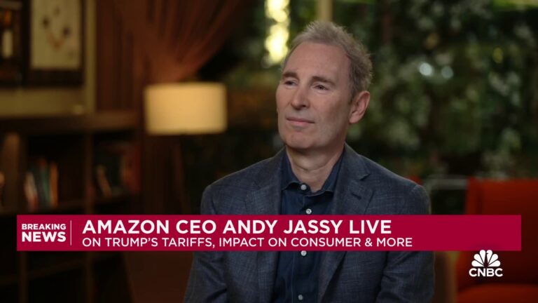 Watch CNBC's full interview with Amazon CEO Andy Jassy