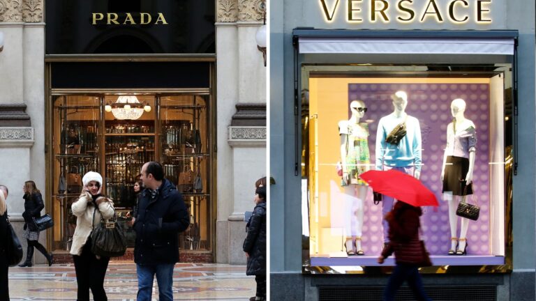 Prada buys Versace to create Italian fashion powerhouse