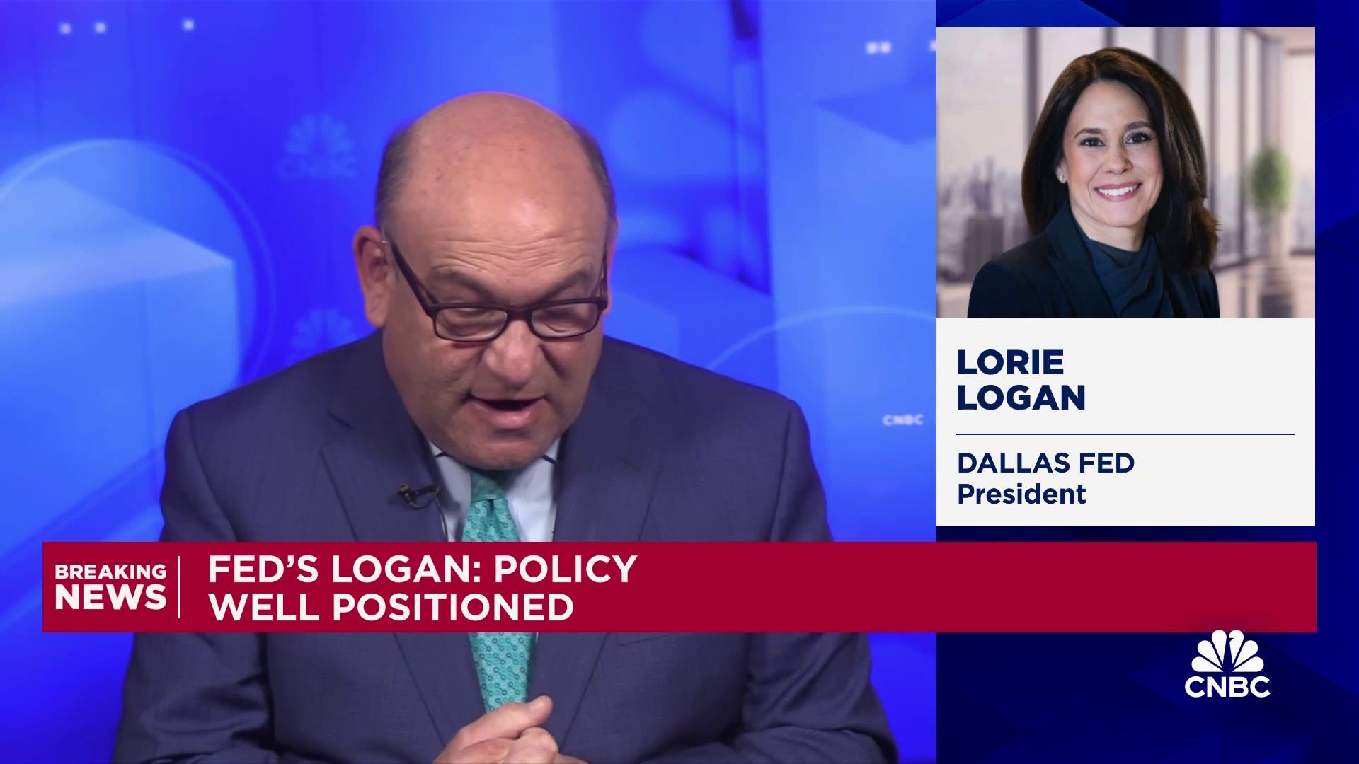 Dallas Fed President Lorie Logan: Higher tariffs would boost unemployment and inflation