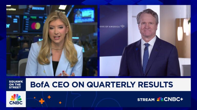 Bank of America CEO Brian Moynihan: Tariffs, trade haven't impacted our results in the near-term