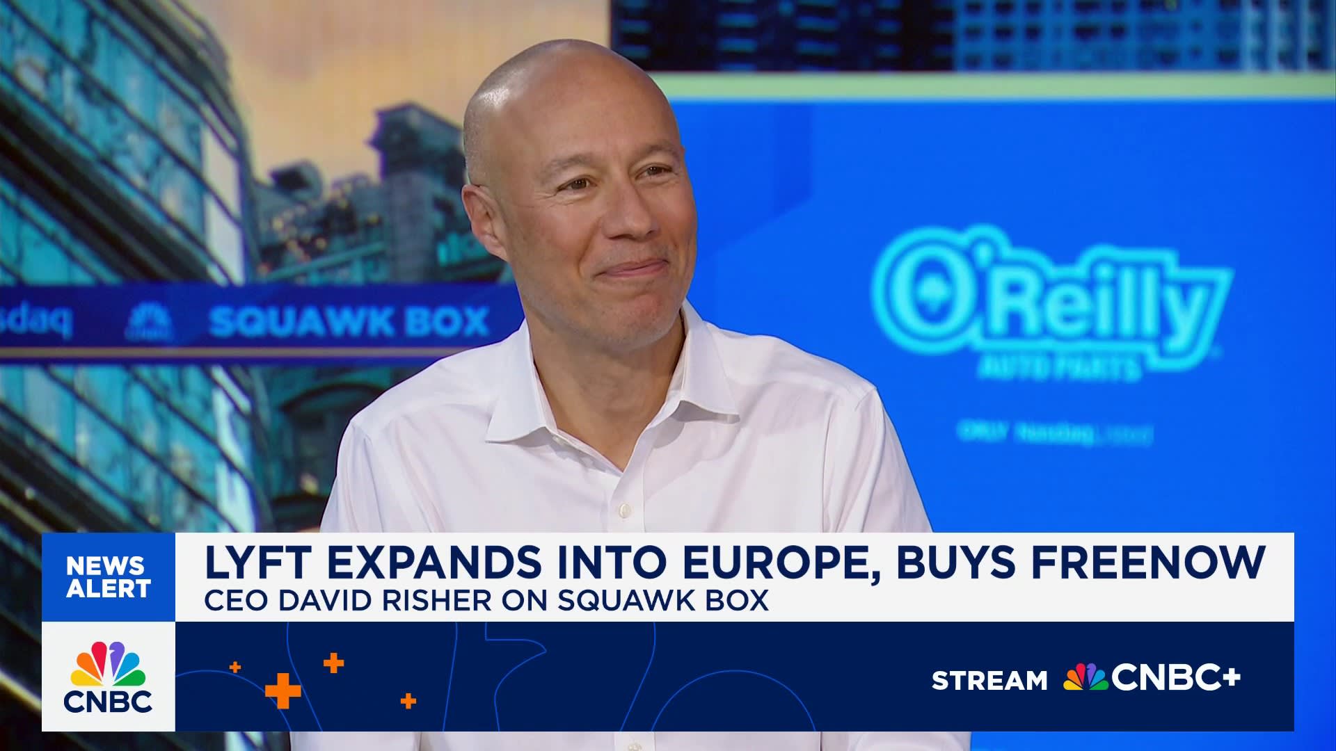 Lyft CEO David Risher: $200M FreeNow acquisition 'makes us a global company'