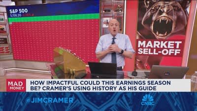 This earnings season could not matter as bigger forces are at work, says Jim Cramer