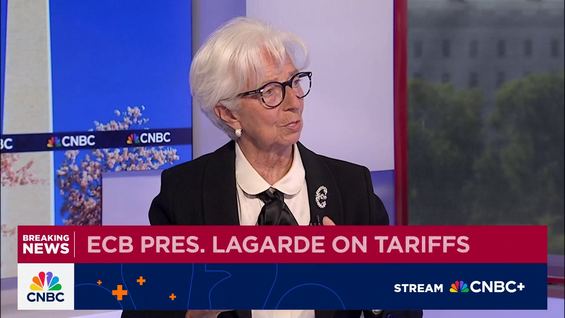 ECB's Lagarde says she hopes Trump doesn't fire Fed's Powell