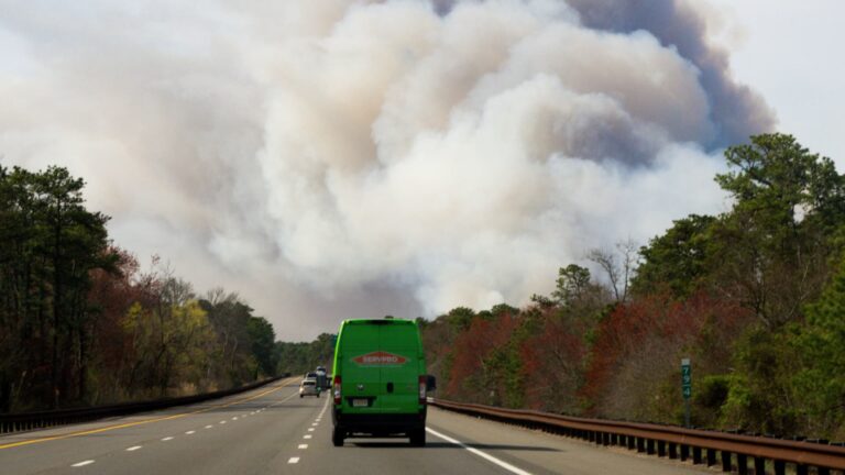Man charged with arson after authorities say he sparked New Jersey Pine Barrens blaze