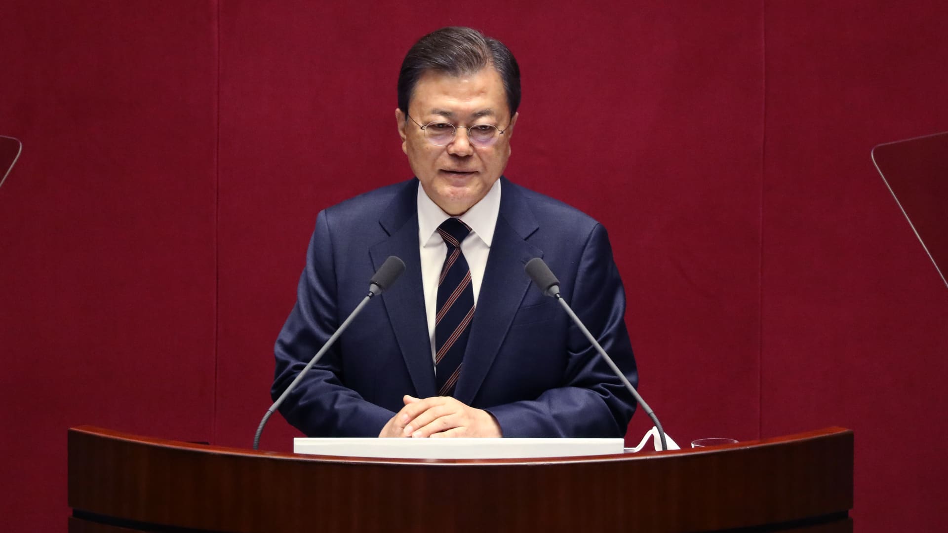 South Korea prosecutors indict ex-president Moon Jae-in for bribery