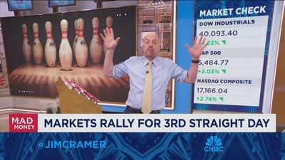 We had some of the best pin action I have ever seen off of earnings today, says Jim Cramer