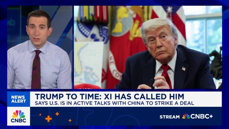 Pres. Trump to TIME: Would consider it a total victory if U.S. still has 50% tariffs in a year