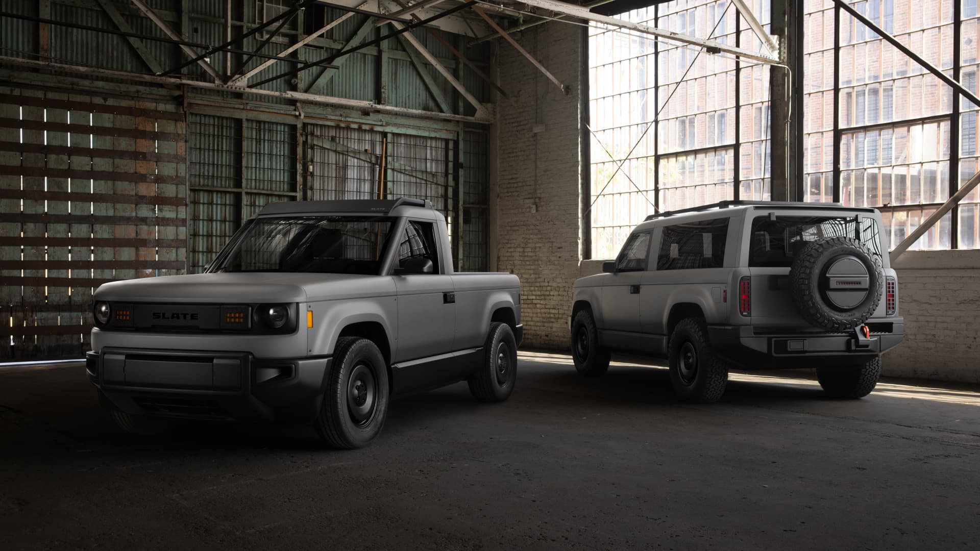 Bezos-backed Slate Auto unveils affordable EV truck