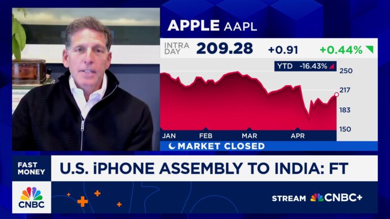 Street's biggest Apple bear says a production move to India is unrealistic