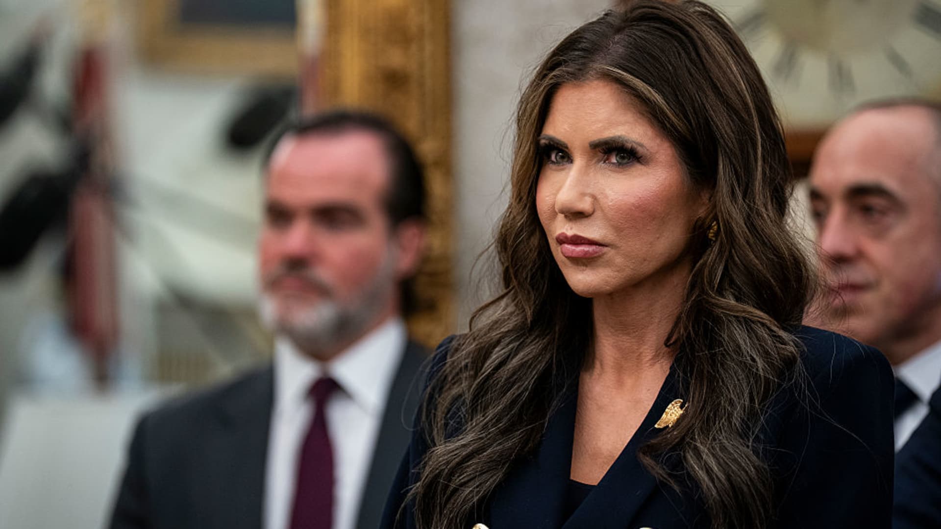 Man accused of stealing from Homeland Sec. Noem hit with federal charges in three robberies