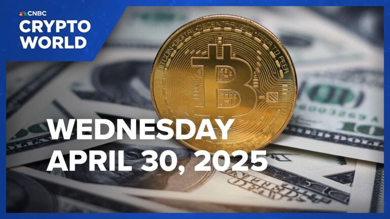 Bitcoin dips after Q1 GDP contraction raises recession fears: CNBC Crypto World