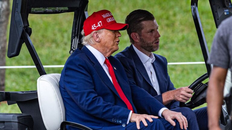 Trump goes golfing as $5 trillion evaporates: WSJ front page highlights US market turmoil