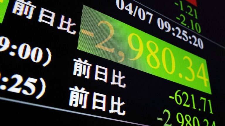 Global markets crash: Asian stocks tumble to multi-year lows amid Trump's tariff war, renewed recession fears