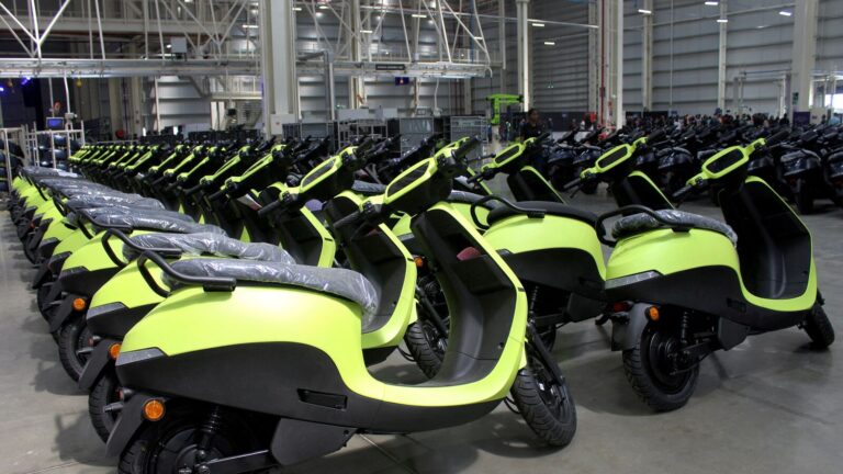 Ola Electric share price edges higher after March 2025 business update. Details here