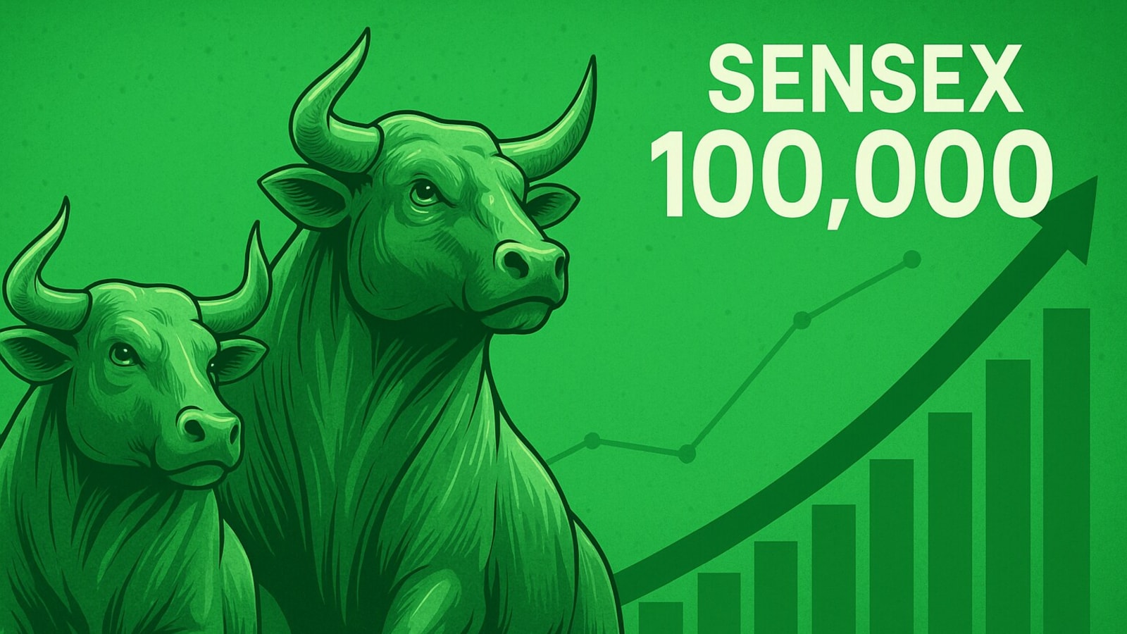 Sensex at 1 lakh: Will ‘Buy India, Sell US' trade propel index past this key milestone in 2025?