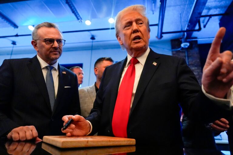 Massad Boulos with Donald Trump