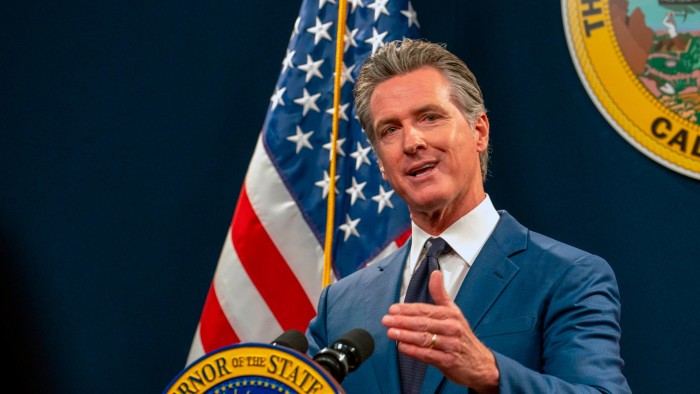 Gavin Newsom says California to sue over Trump tariffs
